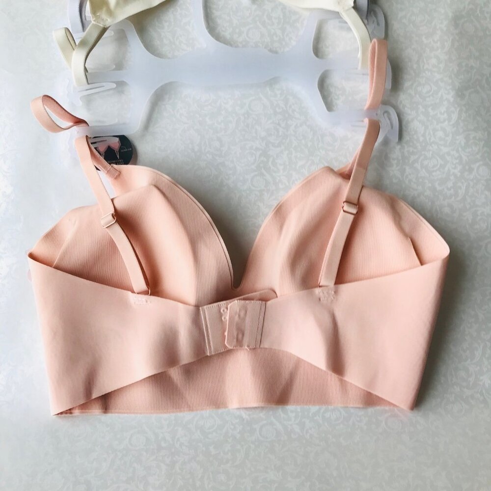 Danskin Targeted Support Wireless BRAS, Removable Pads,  Back Closure 3-Pack - Picture 6 of 7